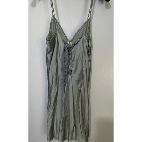 Greg Lauren- The Sad Silk Cami Moss - Picture 4 of 7